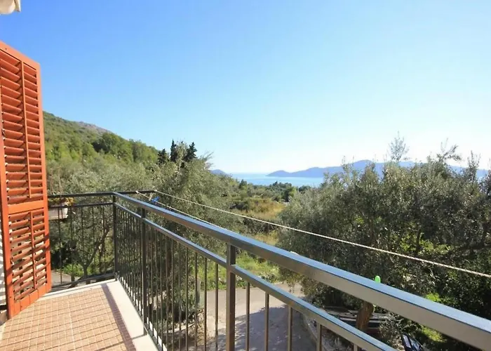 Ro - Ela - One Bedroom With Balcony And Sea View - A1 Apartman